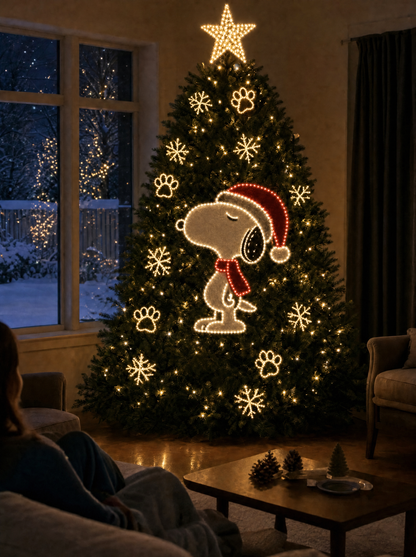 (PRE-ORDERS) CHRISTMAS SNOOPY TREE LIGHTS